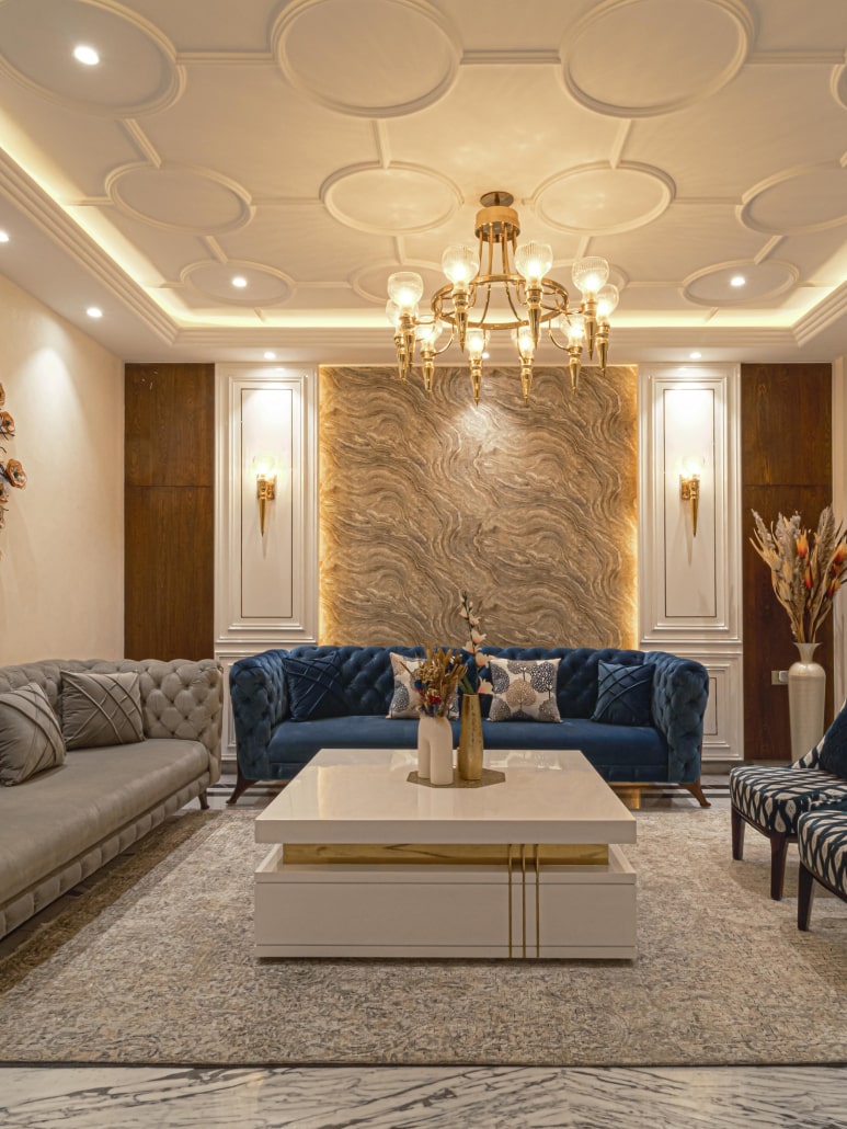 Milav design living room interior